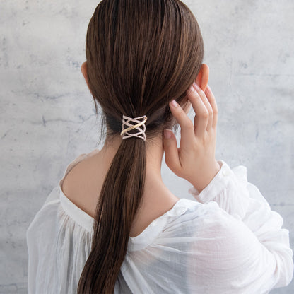 ヘアカフ メタル ライン クロス マット