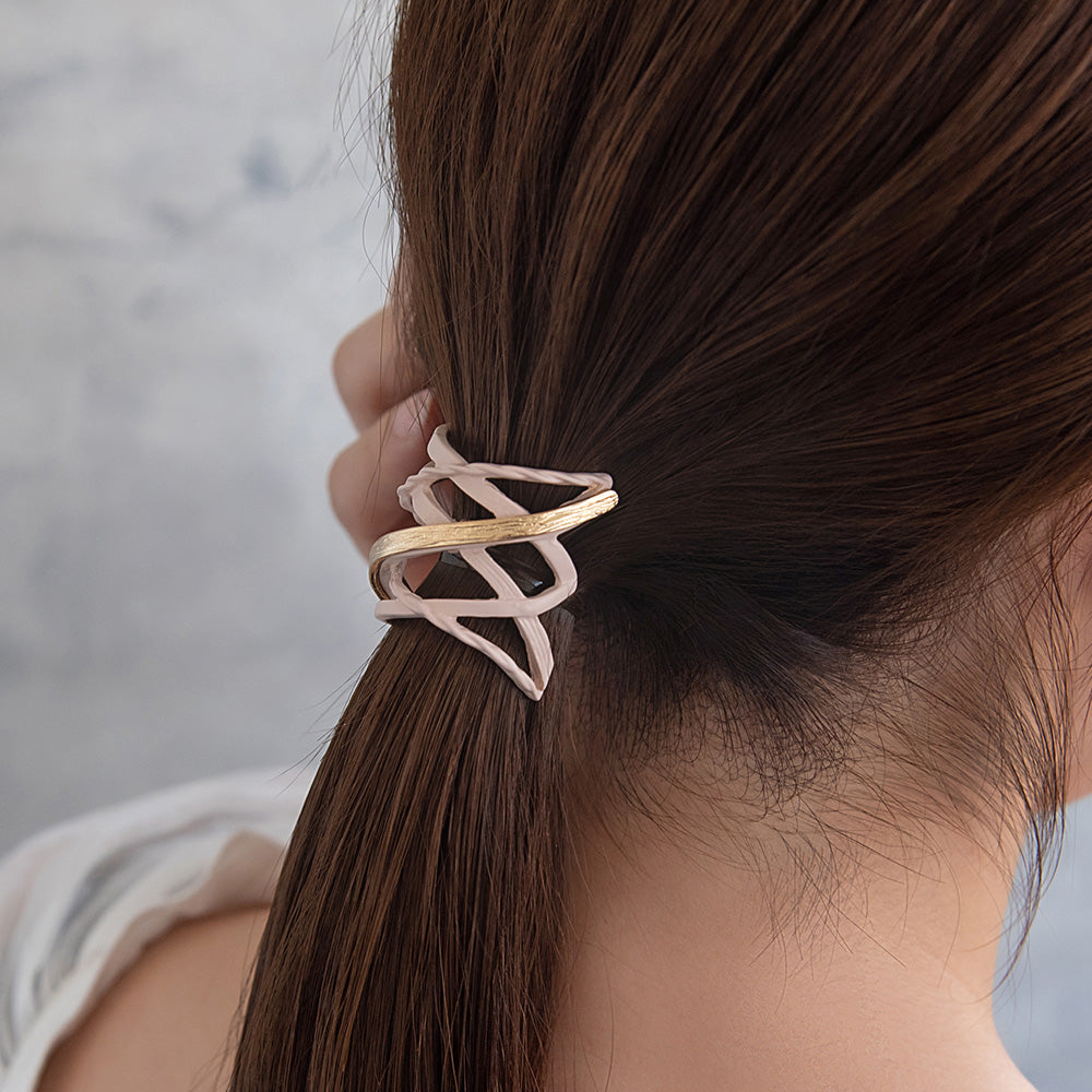 ヘアカフ メタル ライン クロス マット