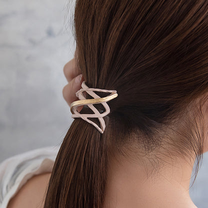 ヘアカフ メタル ライン クロス マット