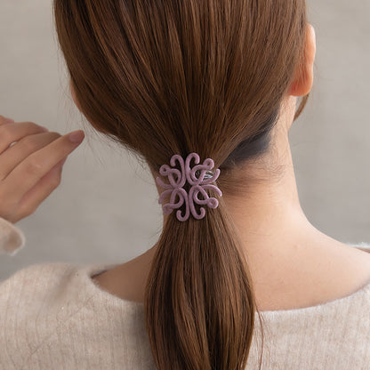 ヘアカフ フロッキー ライン カラー 透かし