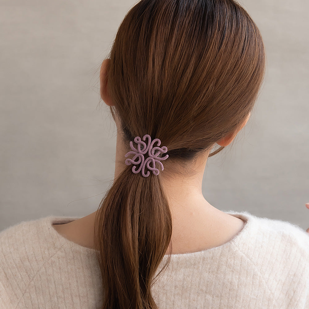 ヘアカフ フロッキー ライン カラー 透かし