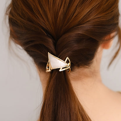 ヘアカフ マグネットカフ メタル マーブル カラー トライアングル