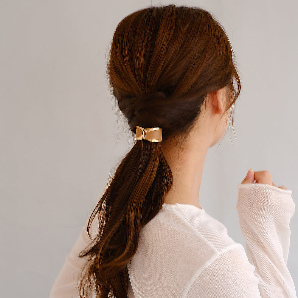 ヘアカフ マグネットカフ メタル フェイクレザー 合皮 ウェーブ