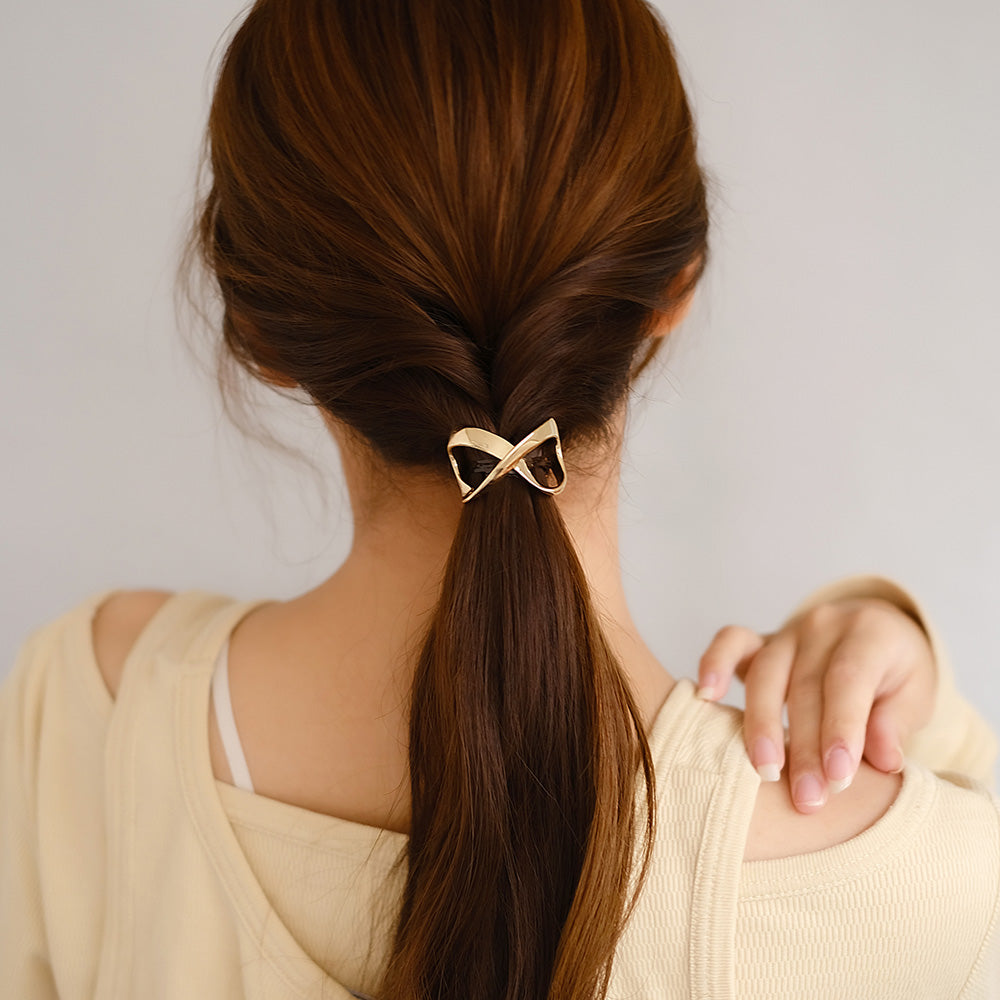 ヘアカフ 巻き込みカフ メタル ∞ インフィニティ