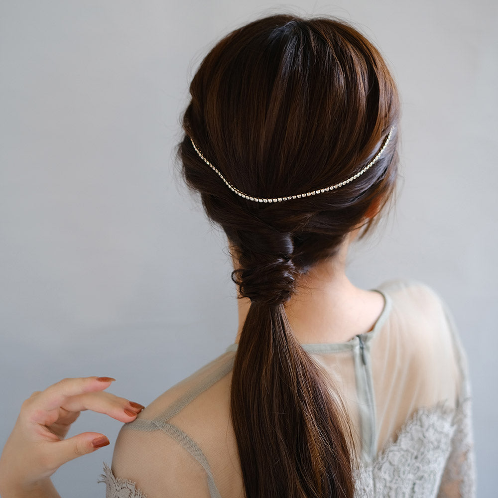 Classy ヘッドドレス ヘアピン ニッケルフリー メタル サークル