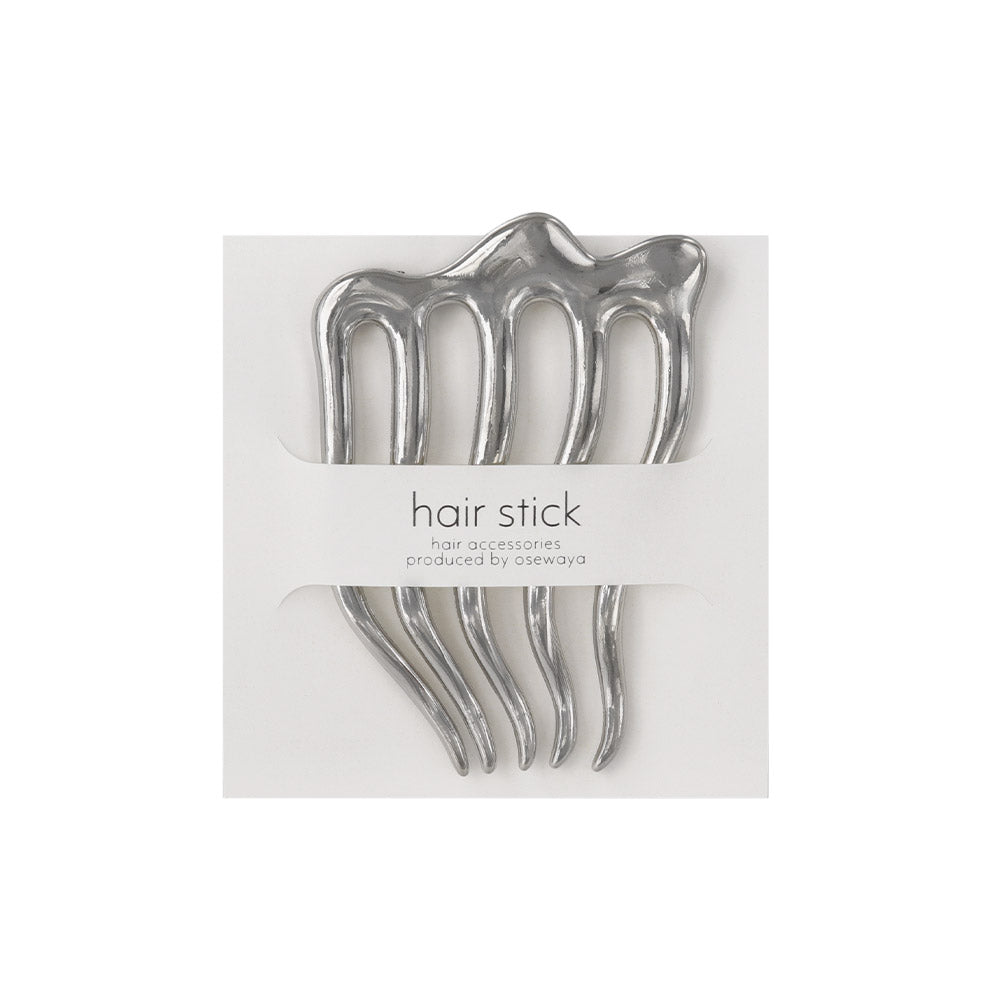ヘアコーム hair stick/ヘアスティック メルトメタル ウェーブ