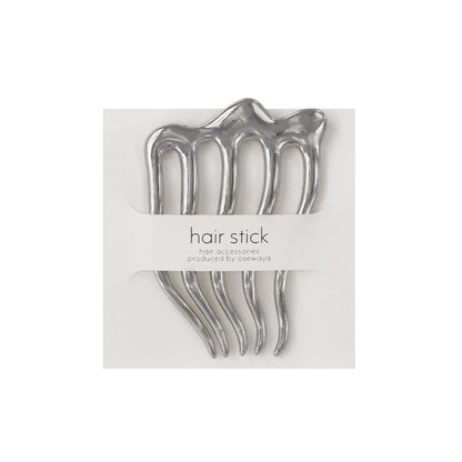 ヘアコーム hair stick/ヘアスティック メルトメタル ウェーブ