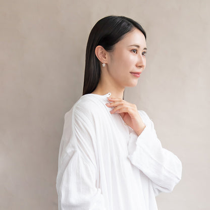 樹脂ピアス ニッケルフリー メタル プラパール スター バックキャッチ スタッドピアス