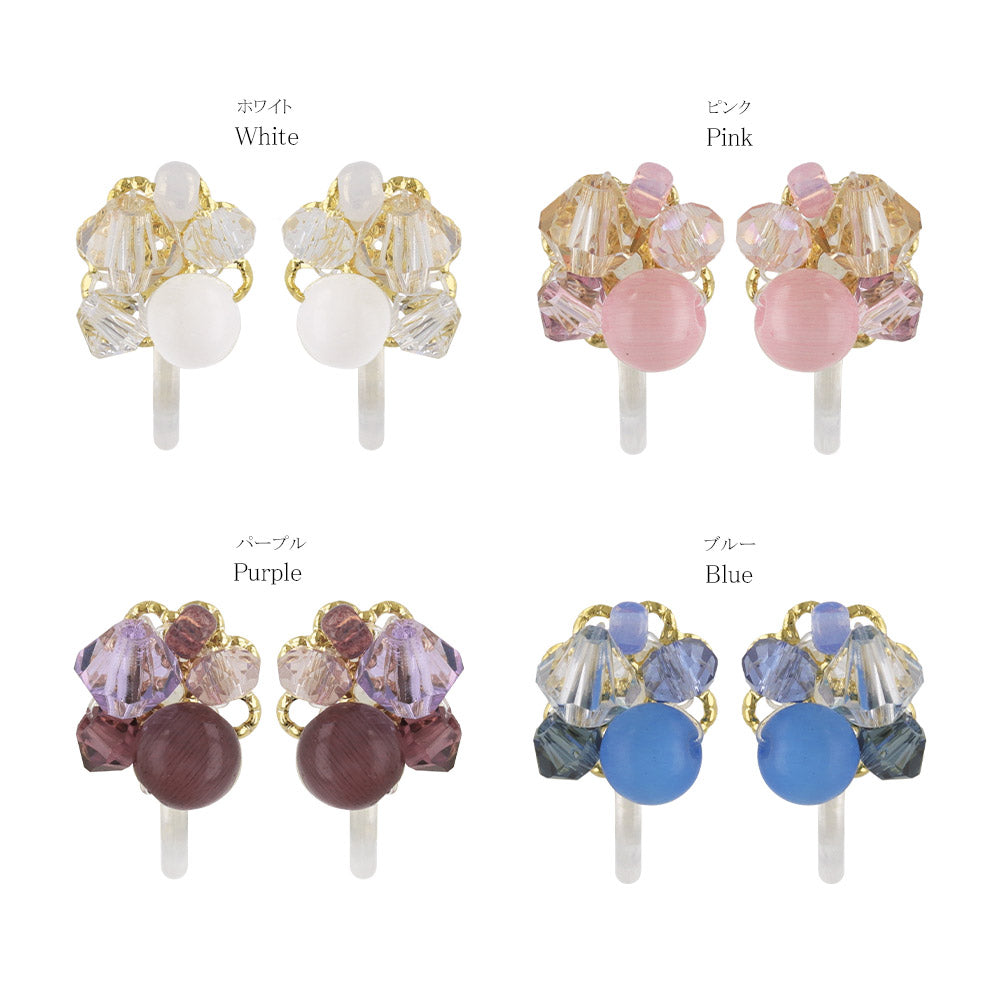 イヤリング GOLDY/ゴールディ〉ボールギャザーイヤリング | ファッション