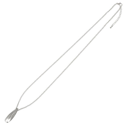 ネックレス ニッケルフリー sable silver メタル ダブル ドロップ クロス ペンダントネックレス