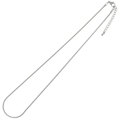 ネックレス ニッケルフリー sable silver メタル スネークチェーン ショートネックレス