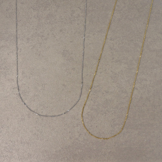 ネックレス ステンレス デザイン チェーン ロングネックレス