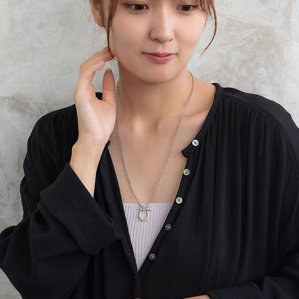 ネックレス Awesome ニッケルフリー メタル バウシャックル