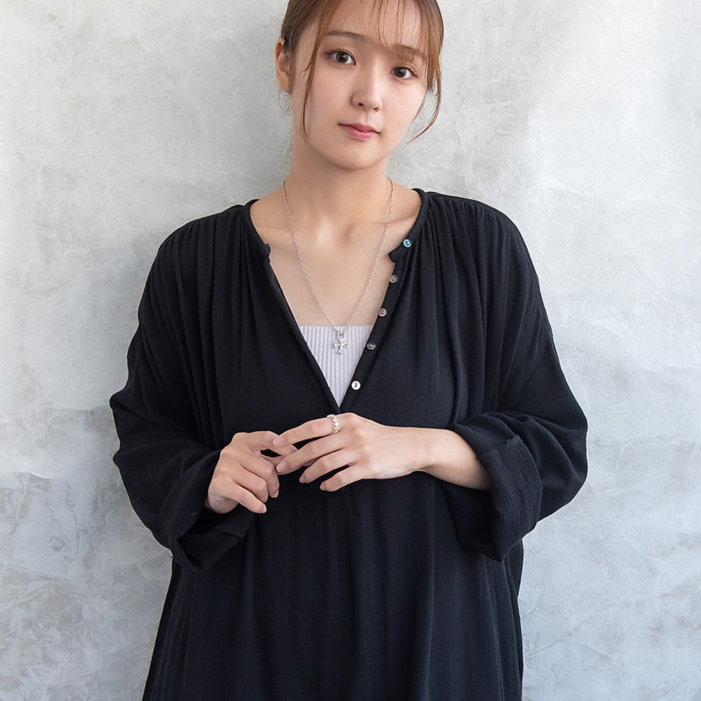 ネックレス Awesome ニッケルフリー メタル クロス オーバルチェーン ペンダントネックレス