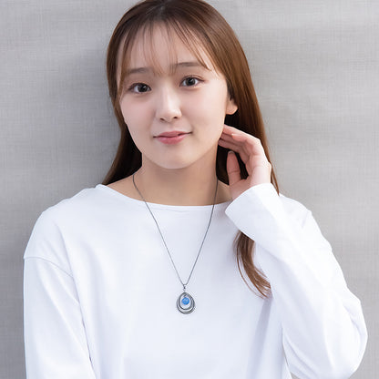 ネックレス ニッケルフリー ドロップ ロング ペンダントネックレス