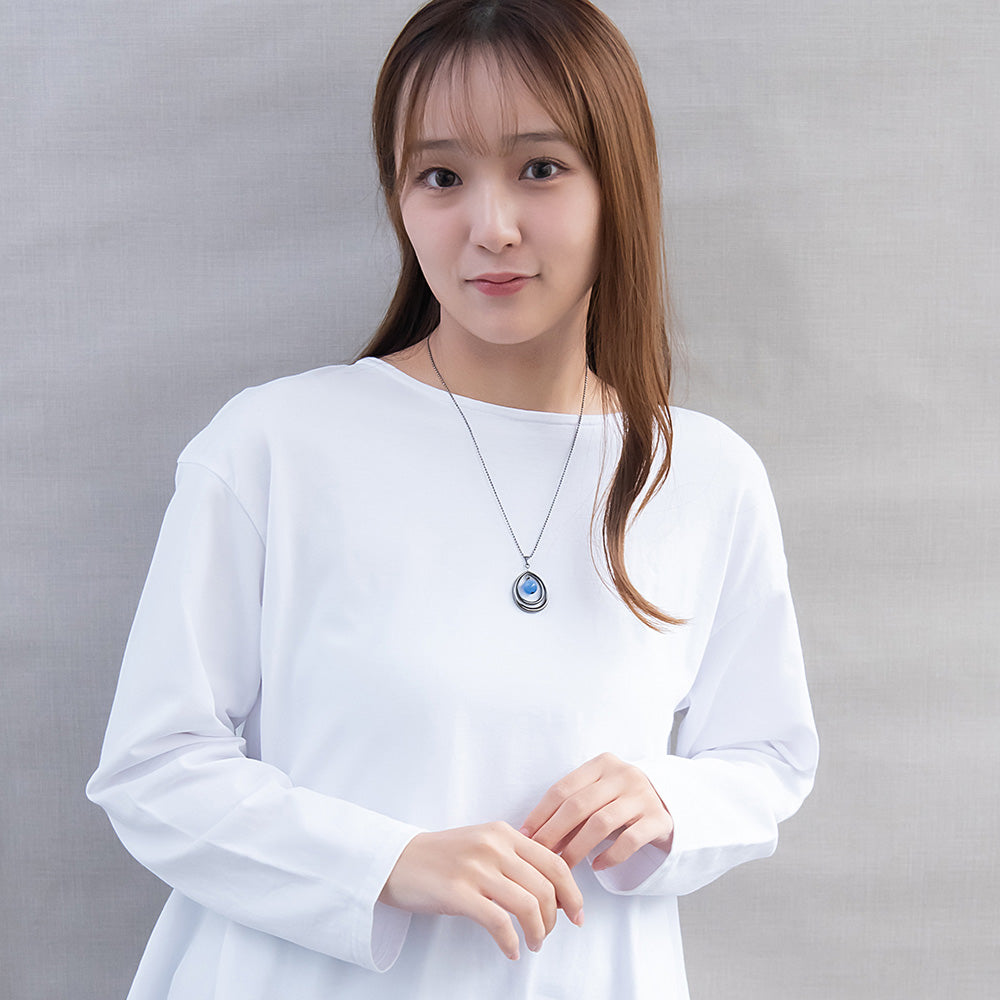 ネックレス ニッケルフリー ドロップ ロング ペンダントネックレス