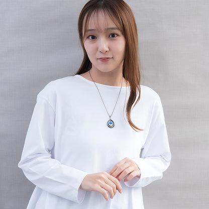 ネックレス ニッケルフリー ドロップ ロング ペンダントネックレス