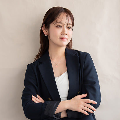 ネックレス ニッケルフリー ロゼシルバー ドロップ ロング ペンダントネックレス