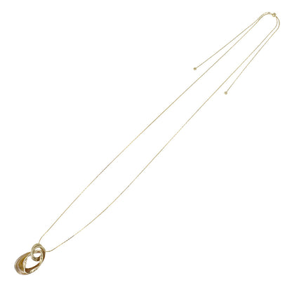 ネックレス ニッケルフリー マーブル ドロップ リング ロング ペンダントネックレス