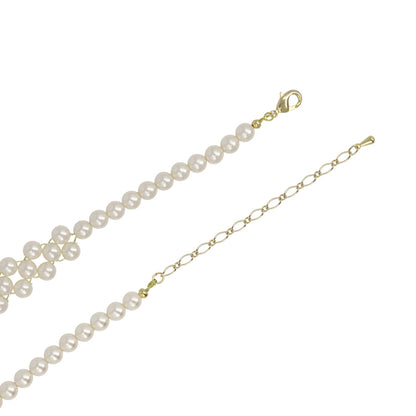 Classy ネックレス ニッケルフリー パール チョーカー ショートネックレス