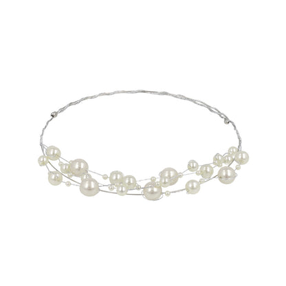 Classy ネックレス ニッケルフリー パール チョーカー ネックカフ