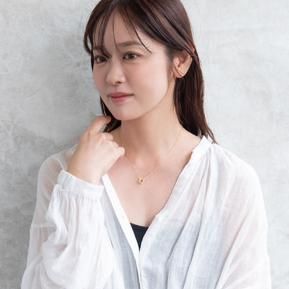 ネックレス ニッケルフリー キュービックジルコニア プチネックレス