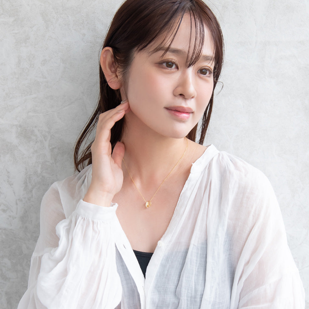 ネックレス ニッケルフリー キュービックジルコニア プチネックレス