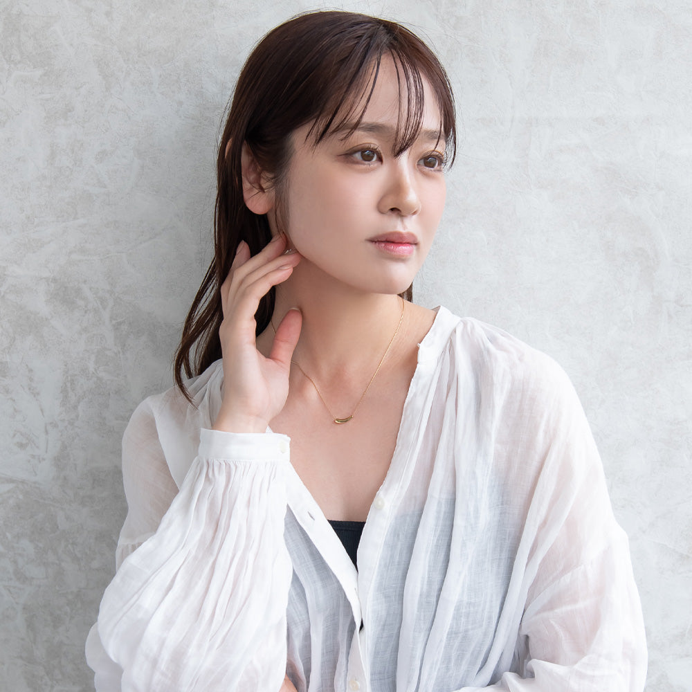 ネックレス ステンレス メタル プチネックレス