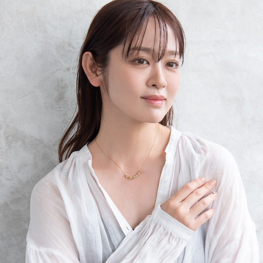 ネックレス ステンレス メタル プチネックレス