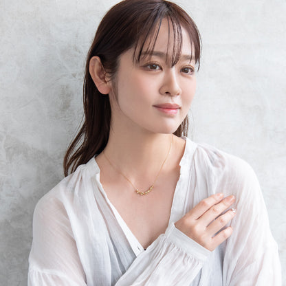 ネックレス ステンレス メタル プチネックレス