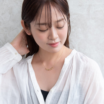 ネックレス ステンレス メタル プチネックレス