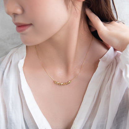 ネックレス ステンレス メタル プチネックレス