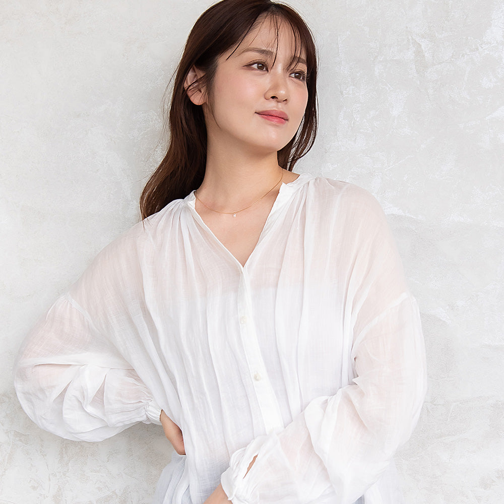 ネックレス ステンレス メタル キュービックジルコニア レクタングル 超極細 チェーン マグネット プチネックレス