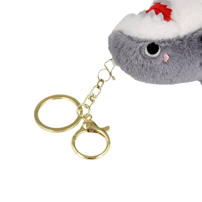バッグチャーム ぬいぐるみ サメ アニマル キーホルダー