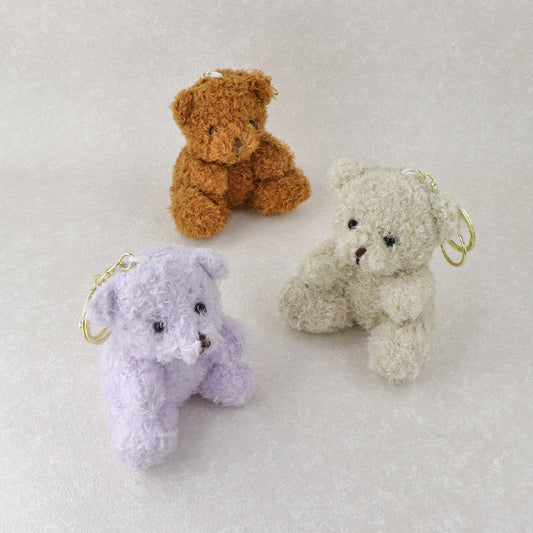 バッグチャーム くま ぬいぐるみ マスコット キーホルダー