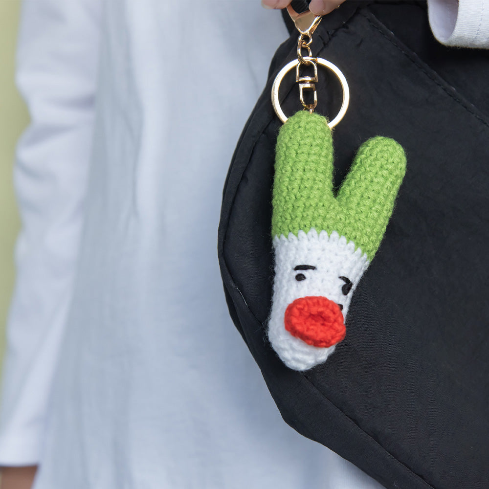 バッグチャーム 編みぐるみ ぬいぐるみ ネギ トウモロコシ