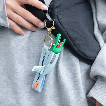 バッグチャーム イタリアンブレインロット / ITALIAN BRAINROT ボンバルディーロ・クロコディロ キーホルダー