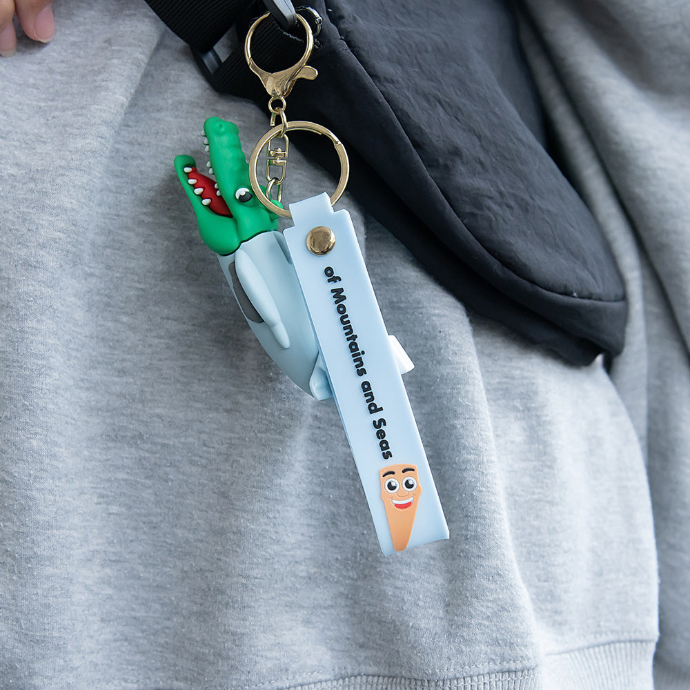 バッグチャーム イタリアンブレインロット / ITALIAN BRAINROT ボンバルディーロ・クロコディロ キーホルダー