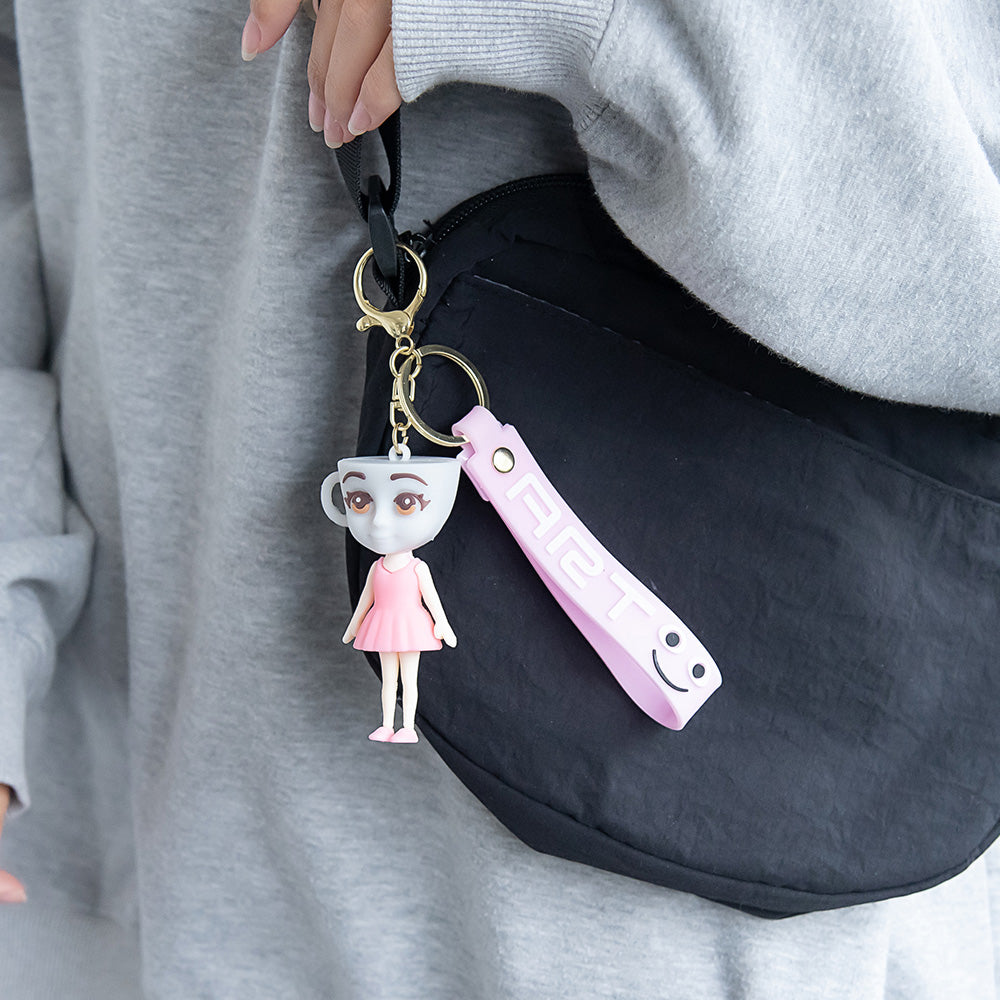 バッグチャーム イタリアンブレインロット / ITALIAN BRAINROT バレリーナ・カプチーナ キーホルダー