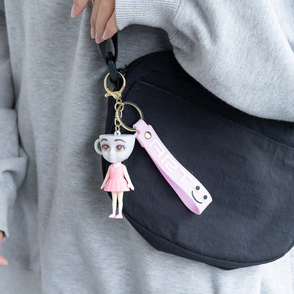 バッグチャーム イタリアンブレインロット / ITALIAN BRAINROT バレリーナ・カプチーナ キーホルダー