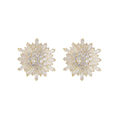 ピアス ニッケルフリー ビジュー キュービックジルコニア スタッドピアス