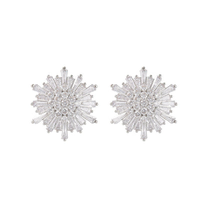 ピアス ニッケルフリー ビジュー キュービックジルコニア スタッドピアス