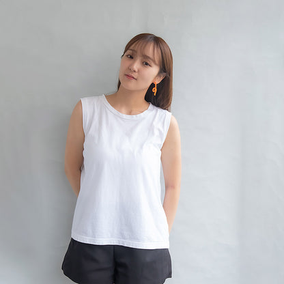 ピアス ニッケルフリー skeleton color ウェーブ ツイスト ライン アシンメトリー チタンポスト スタッドピアス