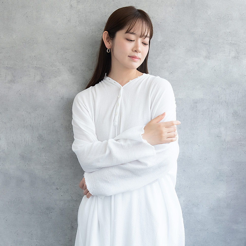 ピアス ニッケルフリー メタル スリム ライン テクスチャー ドロップ ワンタッチ フープピアス