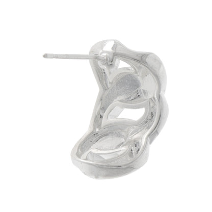 ピアス ニッケルフリー neige. メタル キヘイチェーン カーブ スタッドピアス