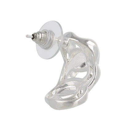 ピアス ニッケルフリー neige. メタル キヘイチェーン カーブ スタッドピアス