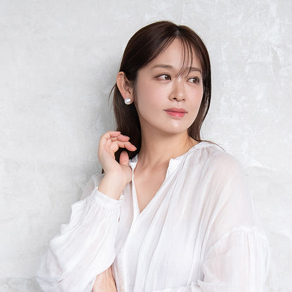 ピアス  ニッケルフリー neige. スフィア スタッドピアス