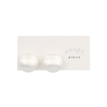 ピアス  ニッケルフリー neige. セミサークル スタッドピアス