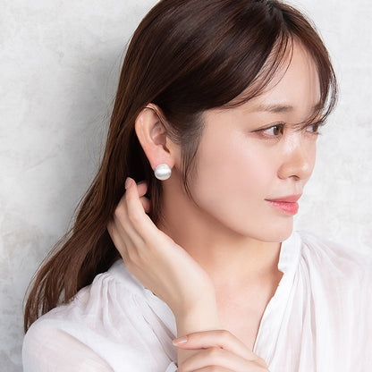 ピアス  ニッケルフリー neige. セミサークル スタッドピアス