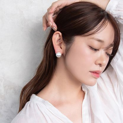 ピアス  ニッケルフリー neige. セミサークル スタッドピアス